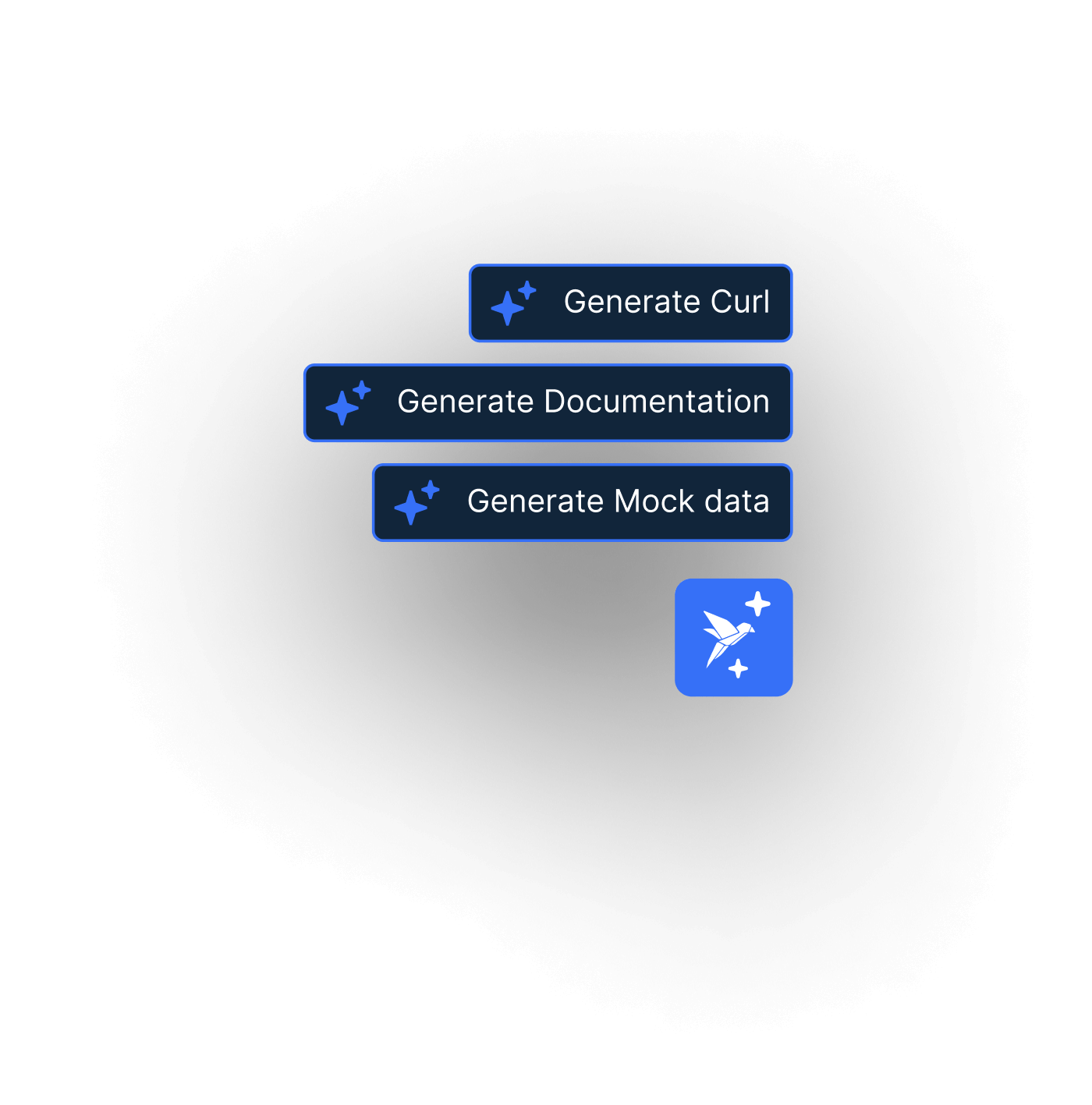 Overlay visual representation